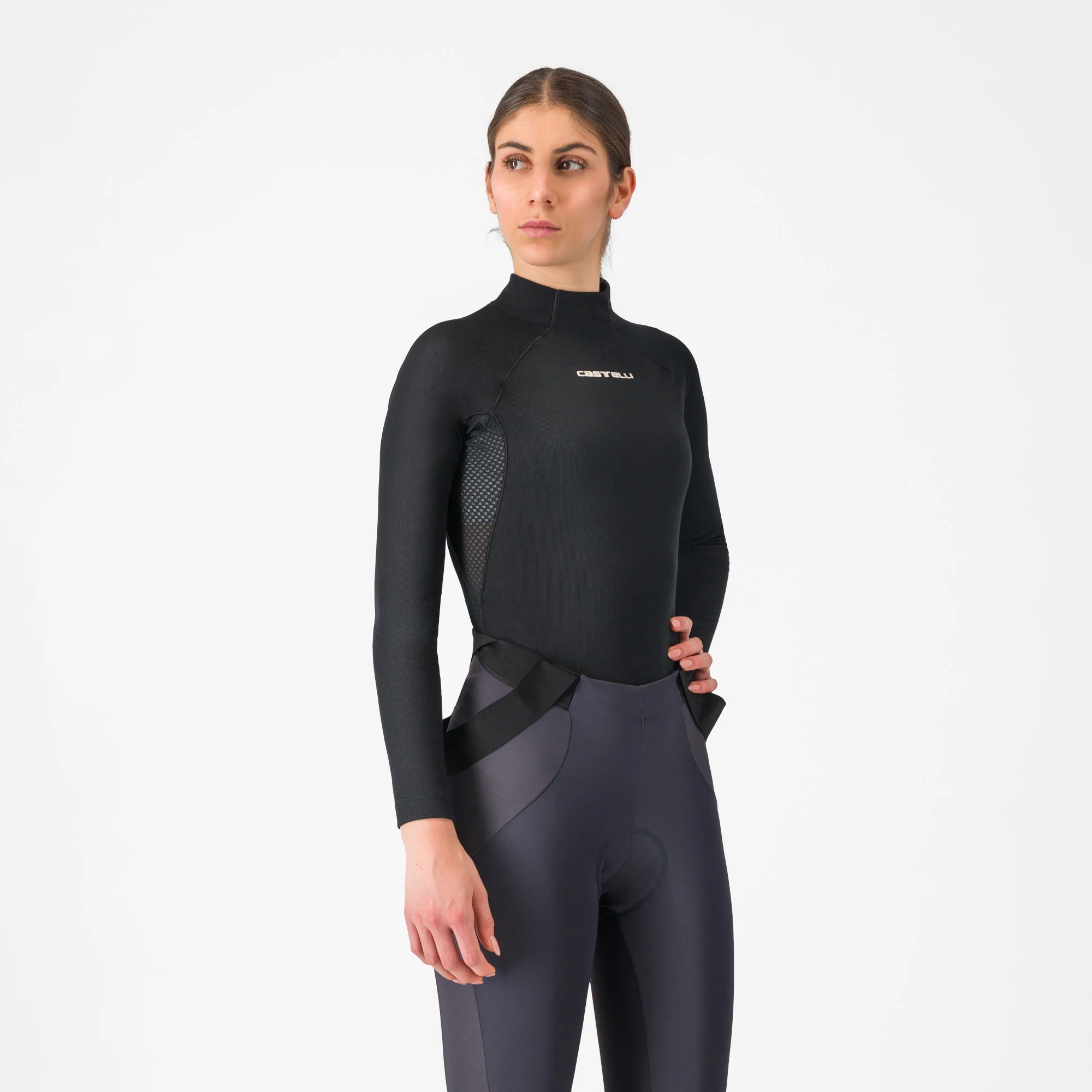 Castelli Flanders 2 Warm Women's Long Sleeve Base Layer - Image 3
