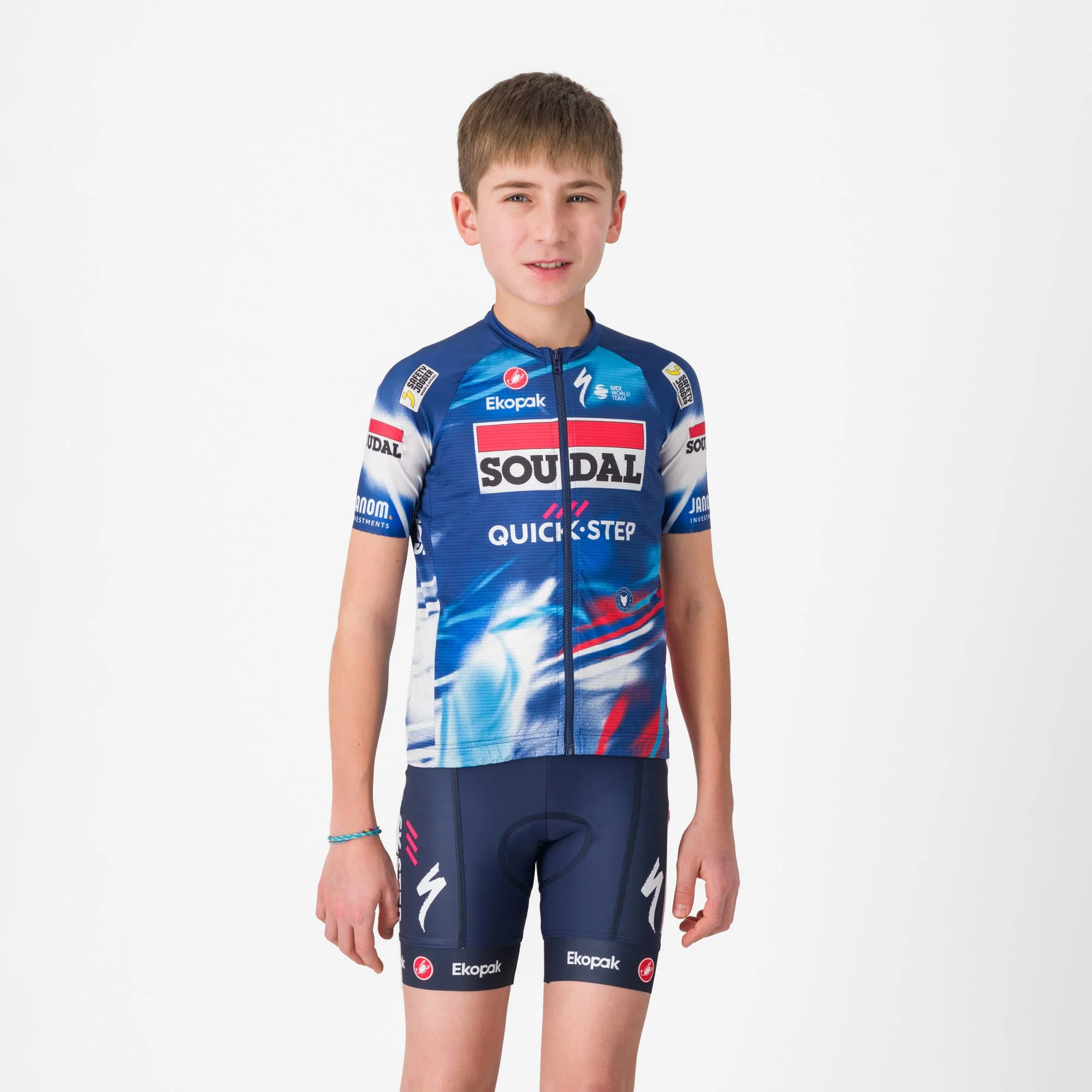 Castelli Soudal Quick-Step Aero Kids' Jersey
