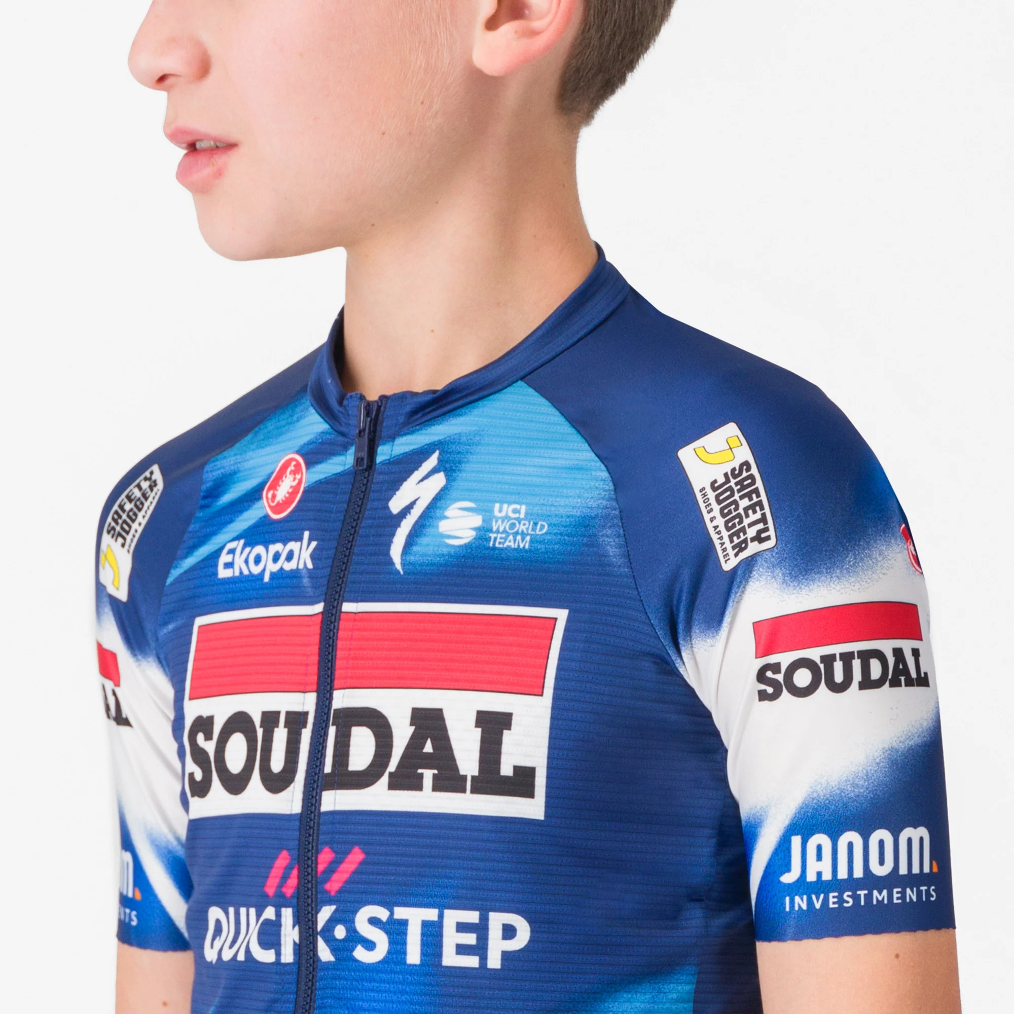 Castelli Soudal Quick-Step Aero Kids' Jersey - Image 3