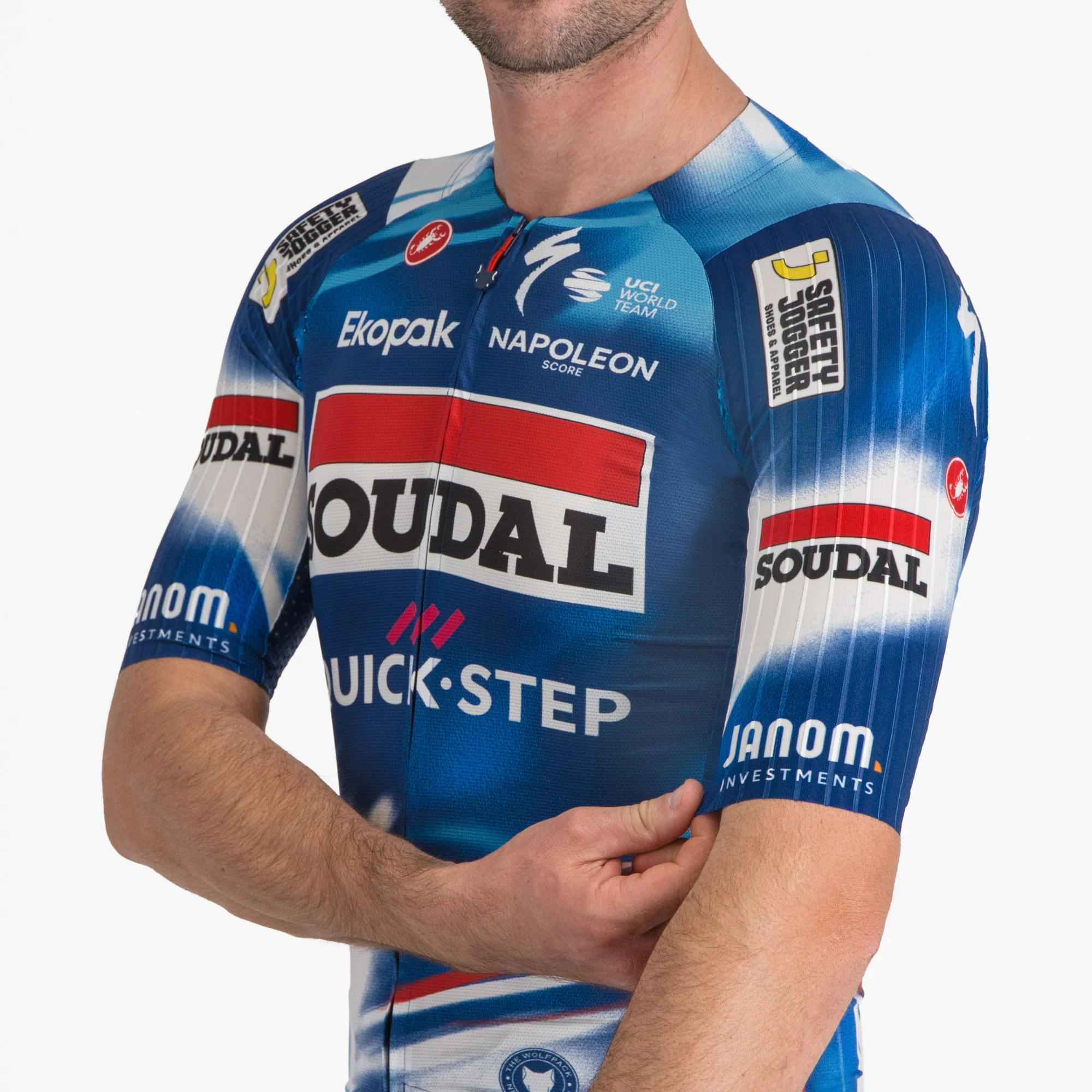 Castelli Soudal Quick-Step Aero Race 8S Jersey - Image 4
