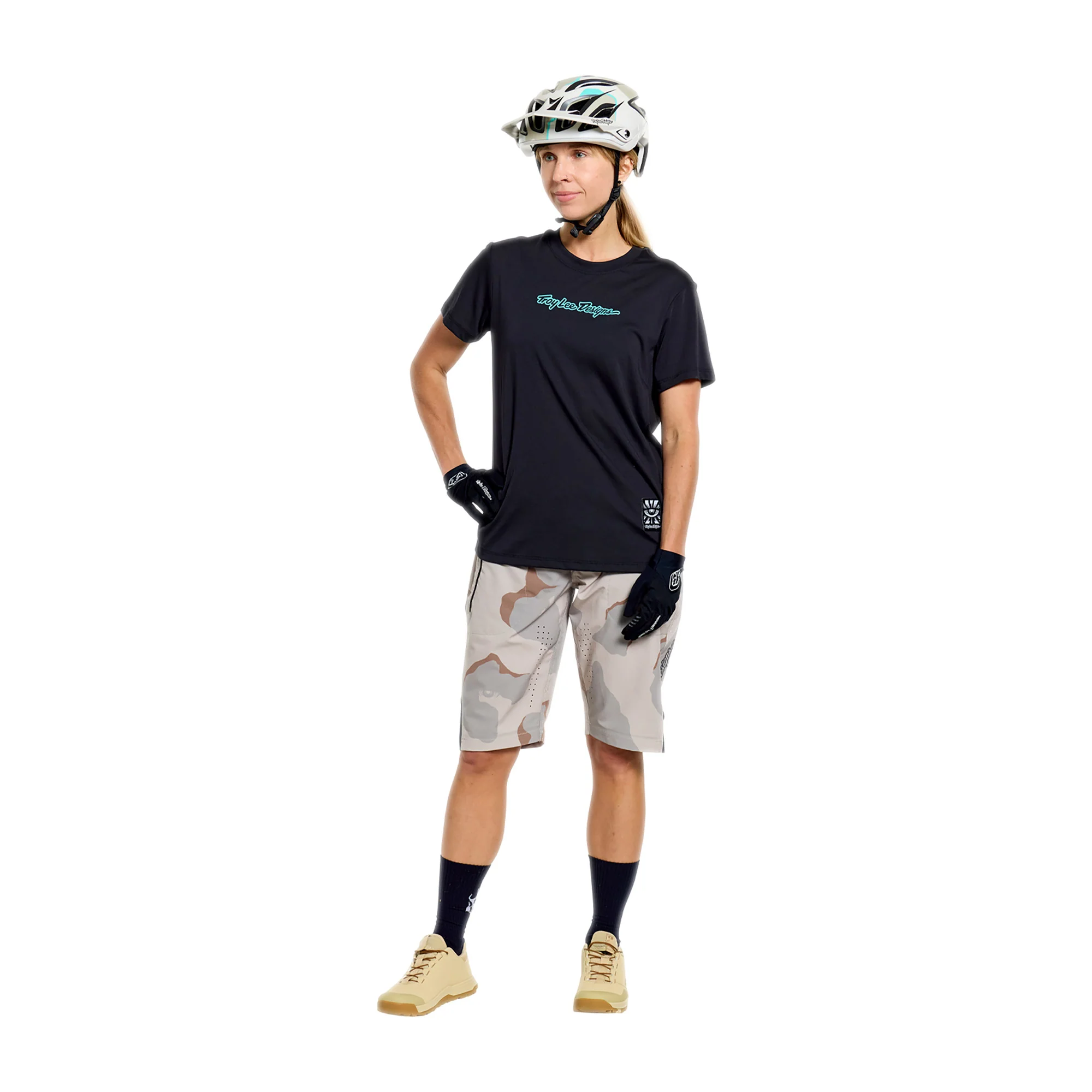 Troy Lee Designs Lilium Ride Women's Short Sleeve T-Shirt - Image 56