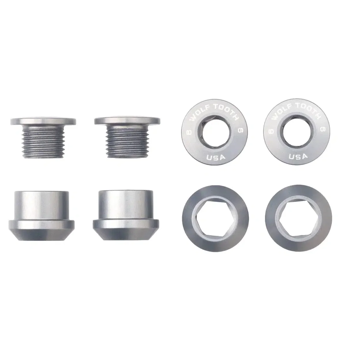 Wolf Tooth Chainring Bolts and Nuts for 1x - Set of 4 - Image 11