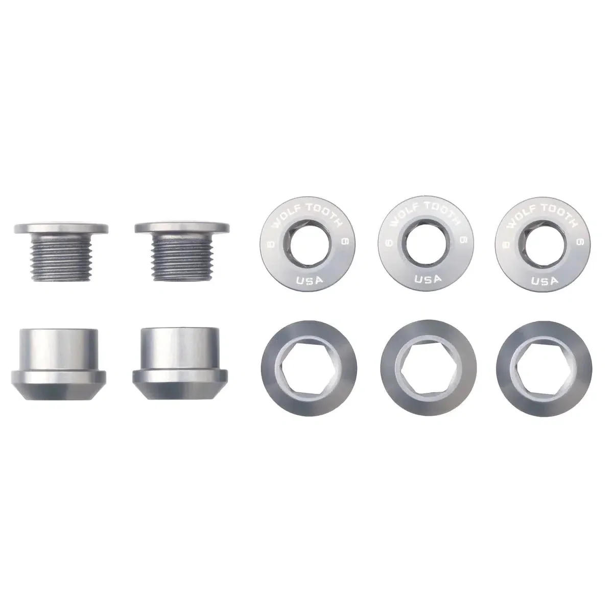 Wolf Tooth Chainring Bolts and Nuts for 1x - Set of 5 - Image 12