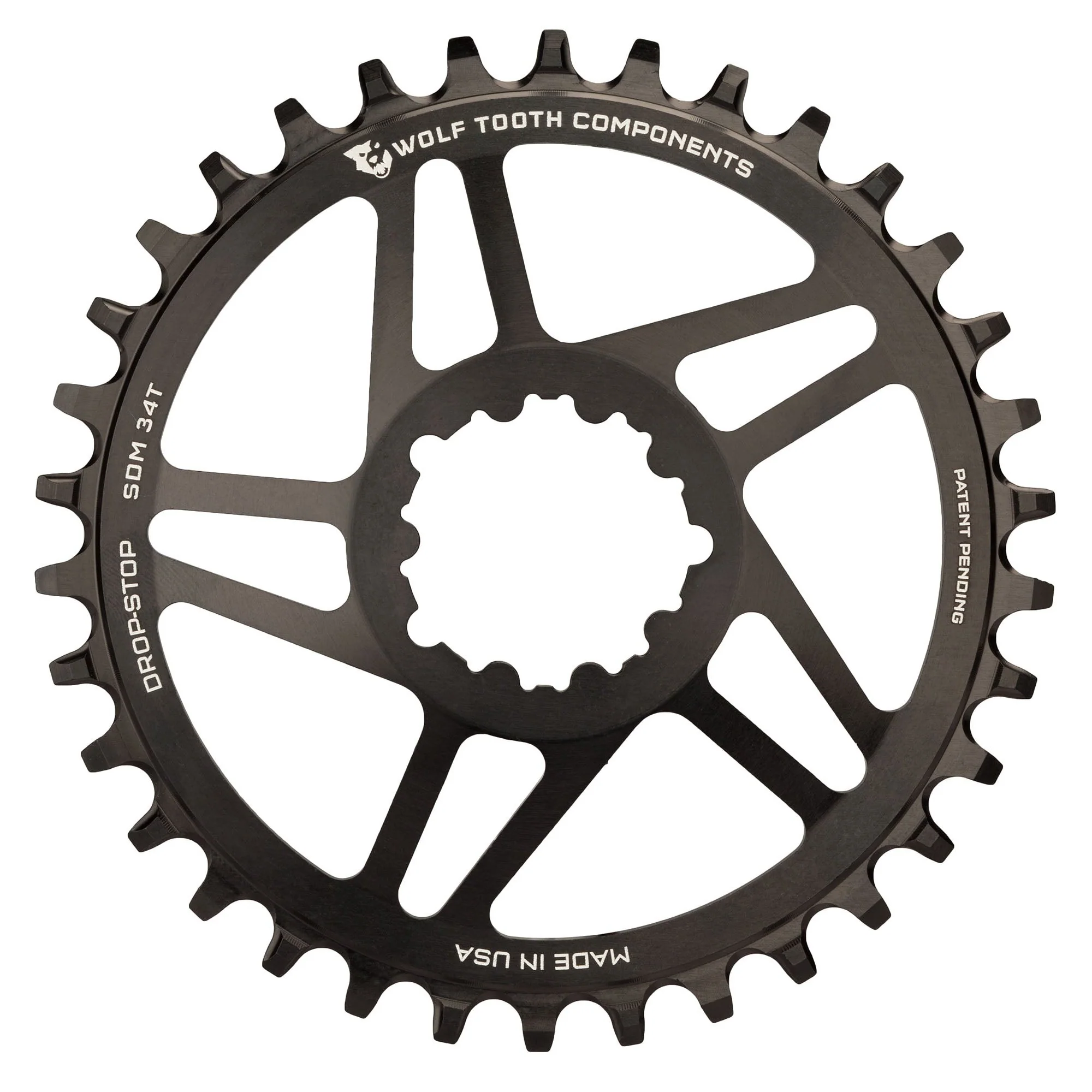 Wolf Tooth Direct Mount Round Chainring for SRAM